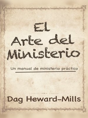 cover image of El Arte del Ministerio